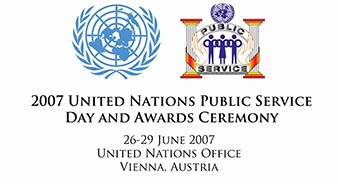 2007 United Nations Public Service Day and Awards Ceremony